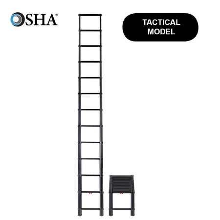 16 ft Reach Tactical Telescoping Extension Ladder