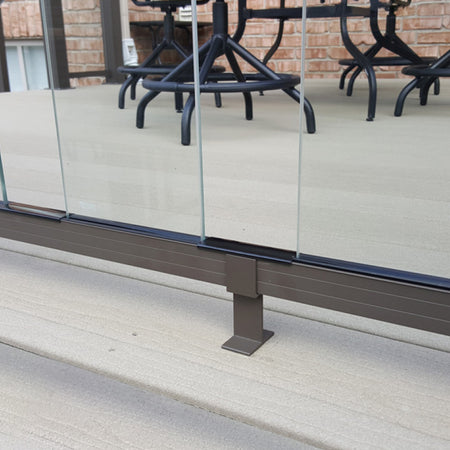 Clear Glass Pickets (7.25"W) 6pcs