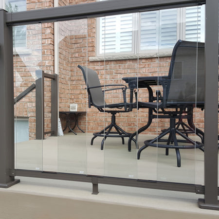 Clear Glass Pickets (7.25"W) 6pcs