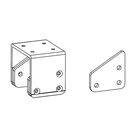 Stair Saddle Bracket for 2.5"-3.5"