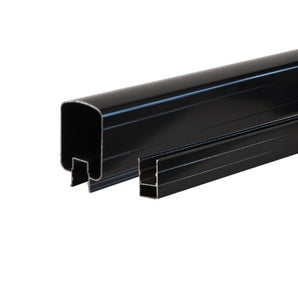 Top and Bottom Rail (6ft | 8ft | 10ft | 12ft) - Gloss Black