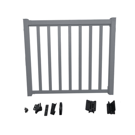 42" High Gate Package - Wide Pickets - All Colors