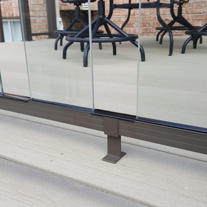 Clear Glass Pickets (7.25"W) 6pcs