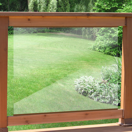 Glass Mounting Track Set for Wood