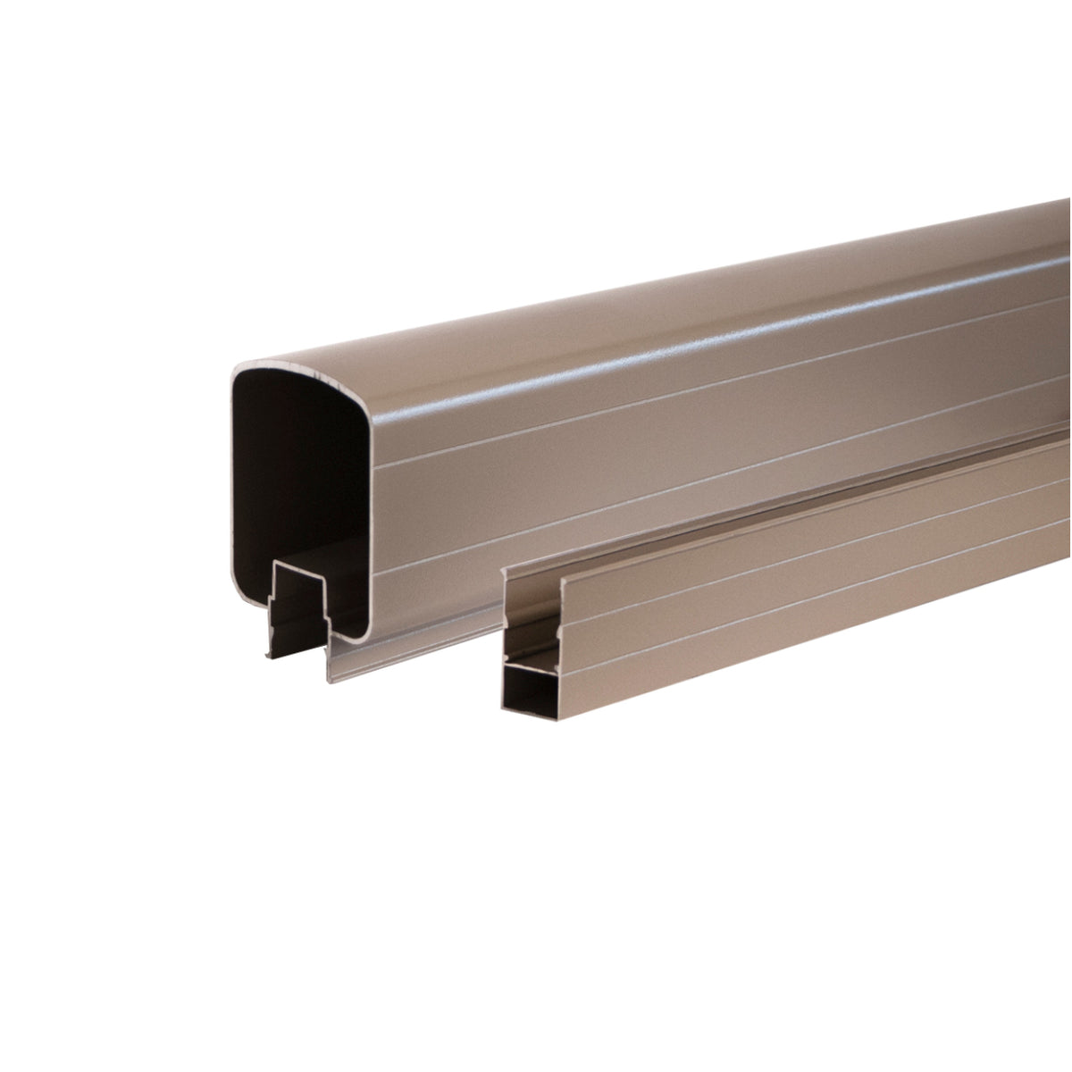 Top and Bottom Rail (6ft | 8ft | 10ft | 12ft) - Textured Taupe – Wanna ...