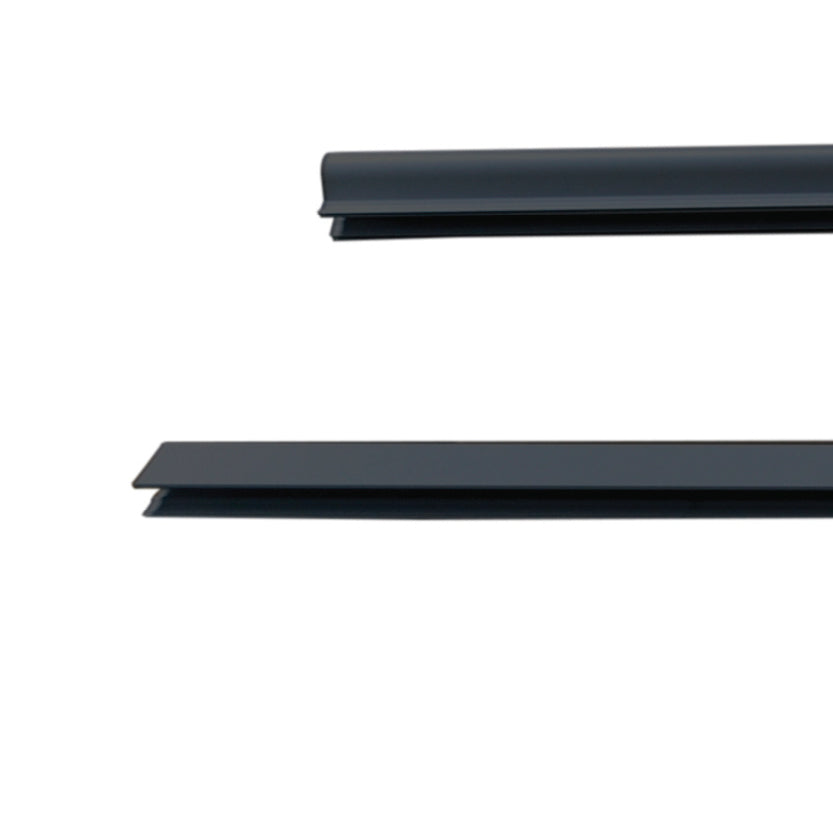 Urban 6ft Top & Bottom Rail  - White/Black