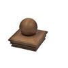 Ball 4x4 Post Cap For Wood